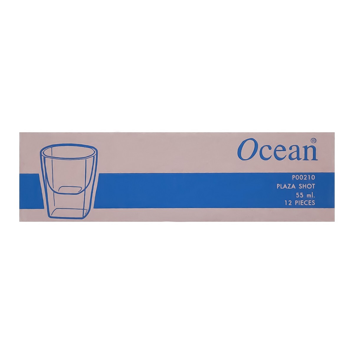 Ocean Wine Glass Plaza Shot 55ml 1P00210B