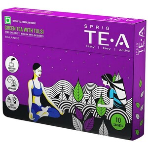 Sprig TE.A Green Tea & Tulsi Pack 10's