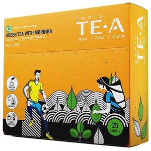 Sprig Te.A Green Tea & Moringa Pack 25