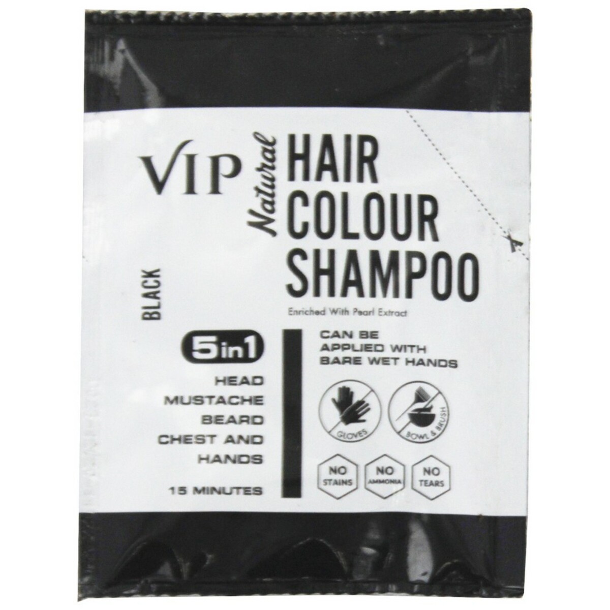 VIP Hair Color Shampoo Black 40ml