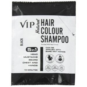 VIP Hair Color Shampoo Black 40ml