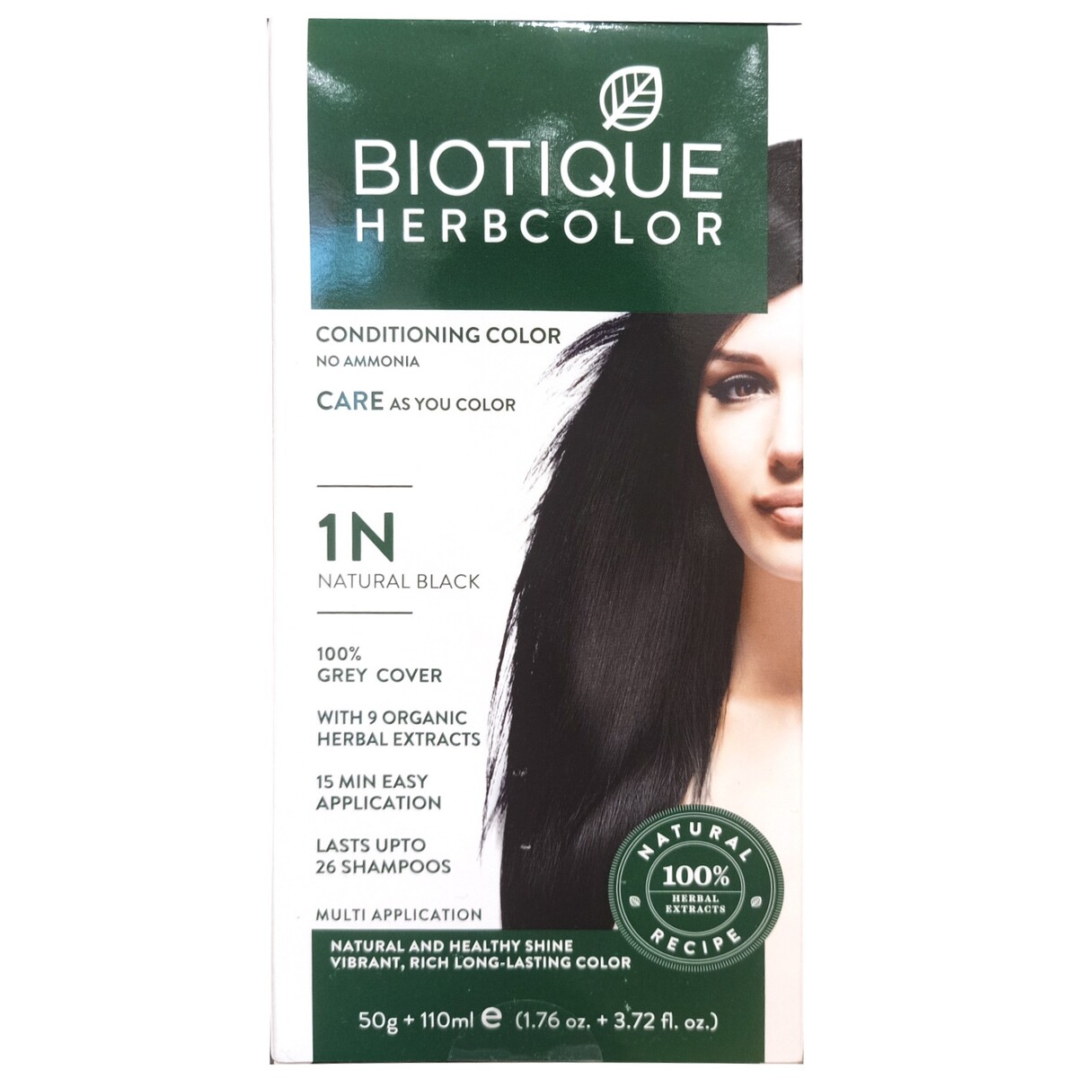 Biotique Herb Color1 Natural Black 50g