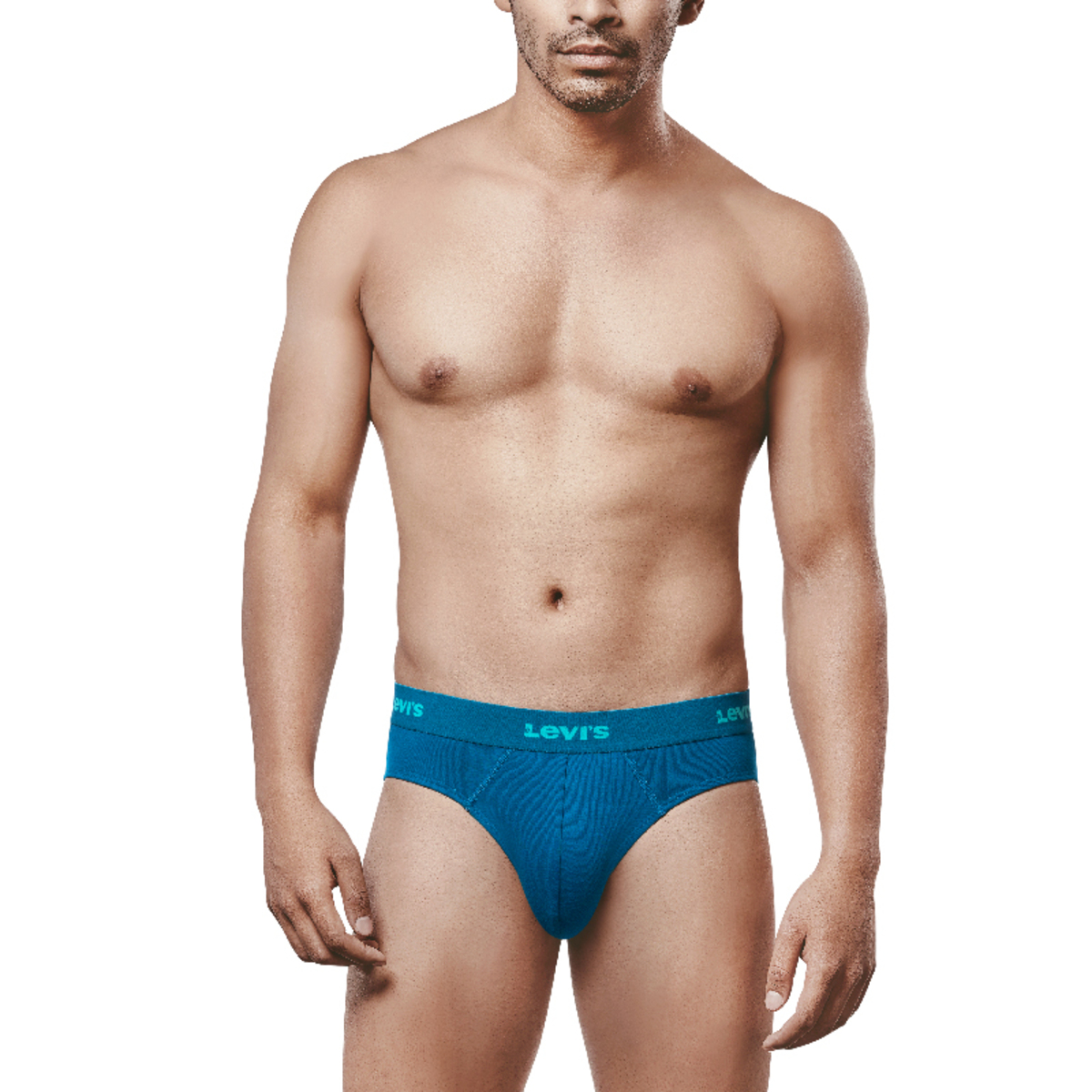Buy Levis Mens Classic Brief 002 Teal Small Online - Lulu Hypermarket India