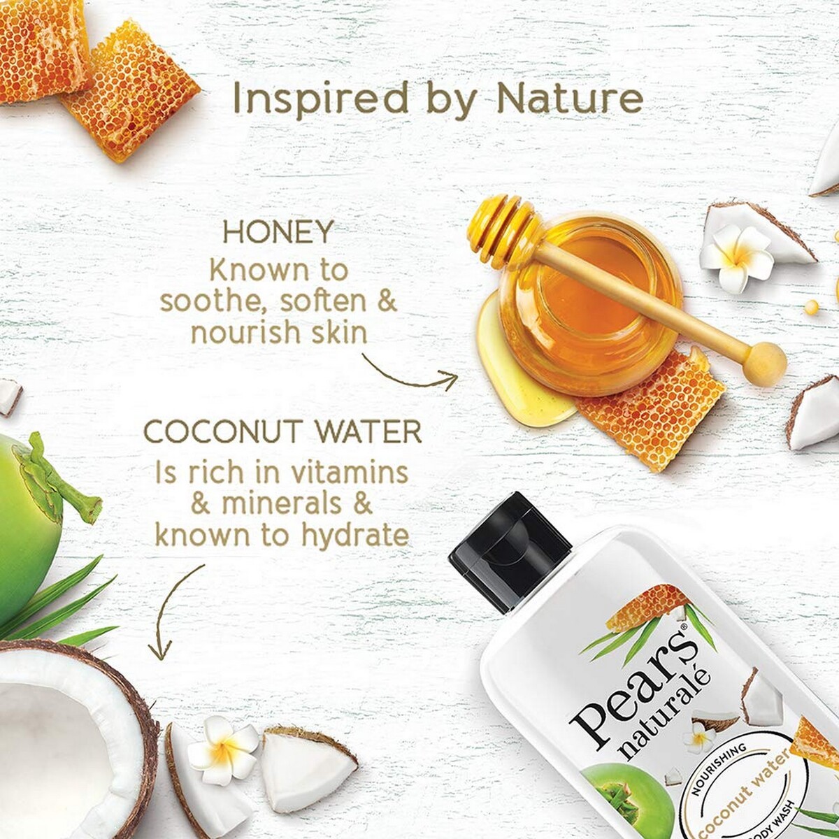 Pears Bodywash Naturale Nourishing Coconut Water 250ml