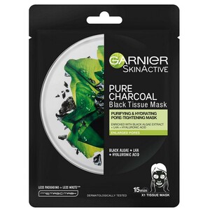 Garnier Charcoal and Algae Hydrating Face Sheet Mask