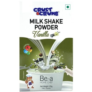 CRUST N CRUMB Milk Shake Powder Vanila 125g