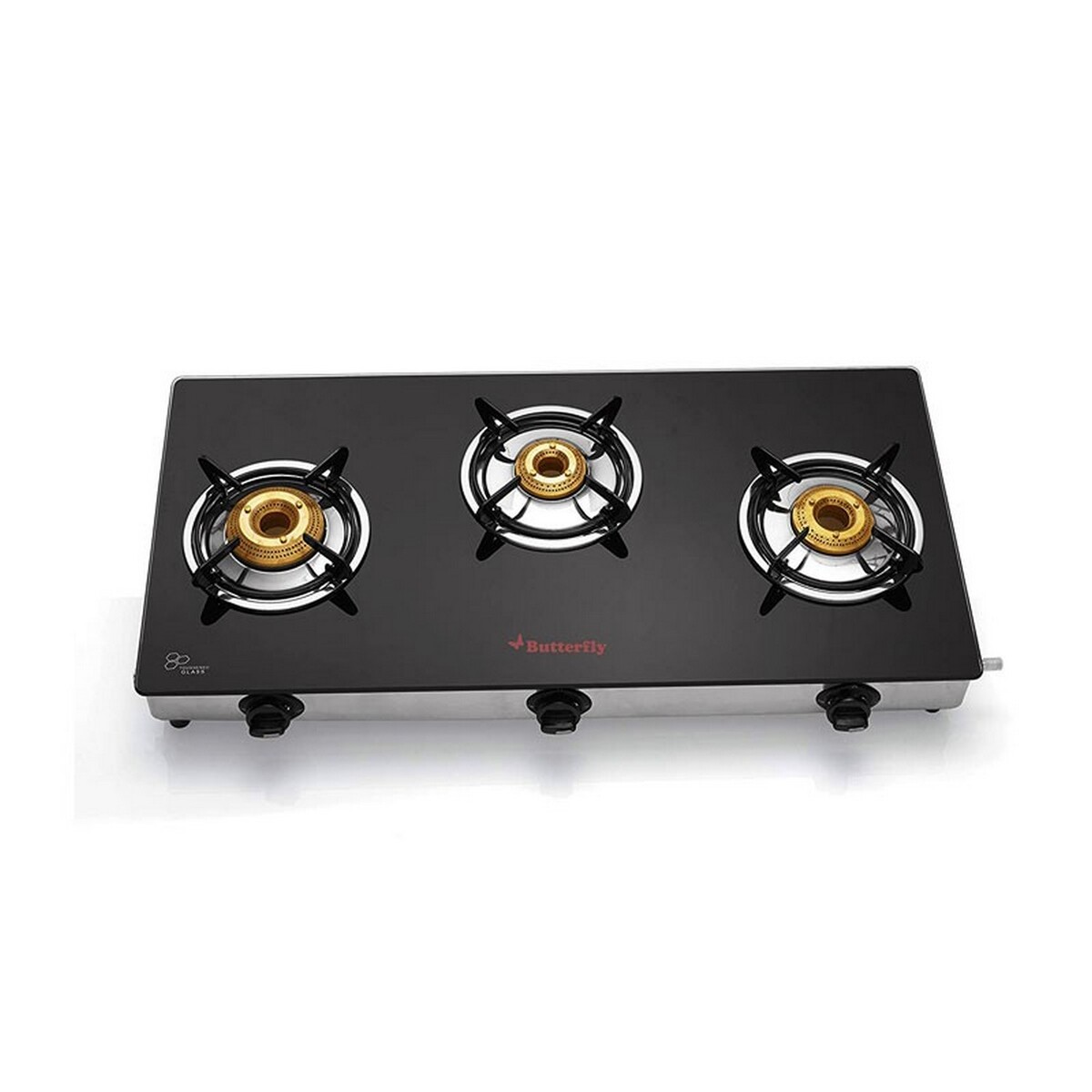 Butterfly Gas Stove Radiant 3Burner