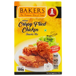 Bakers Crispy Fried Chicken Mix 100g
