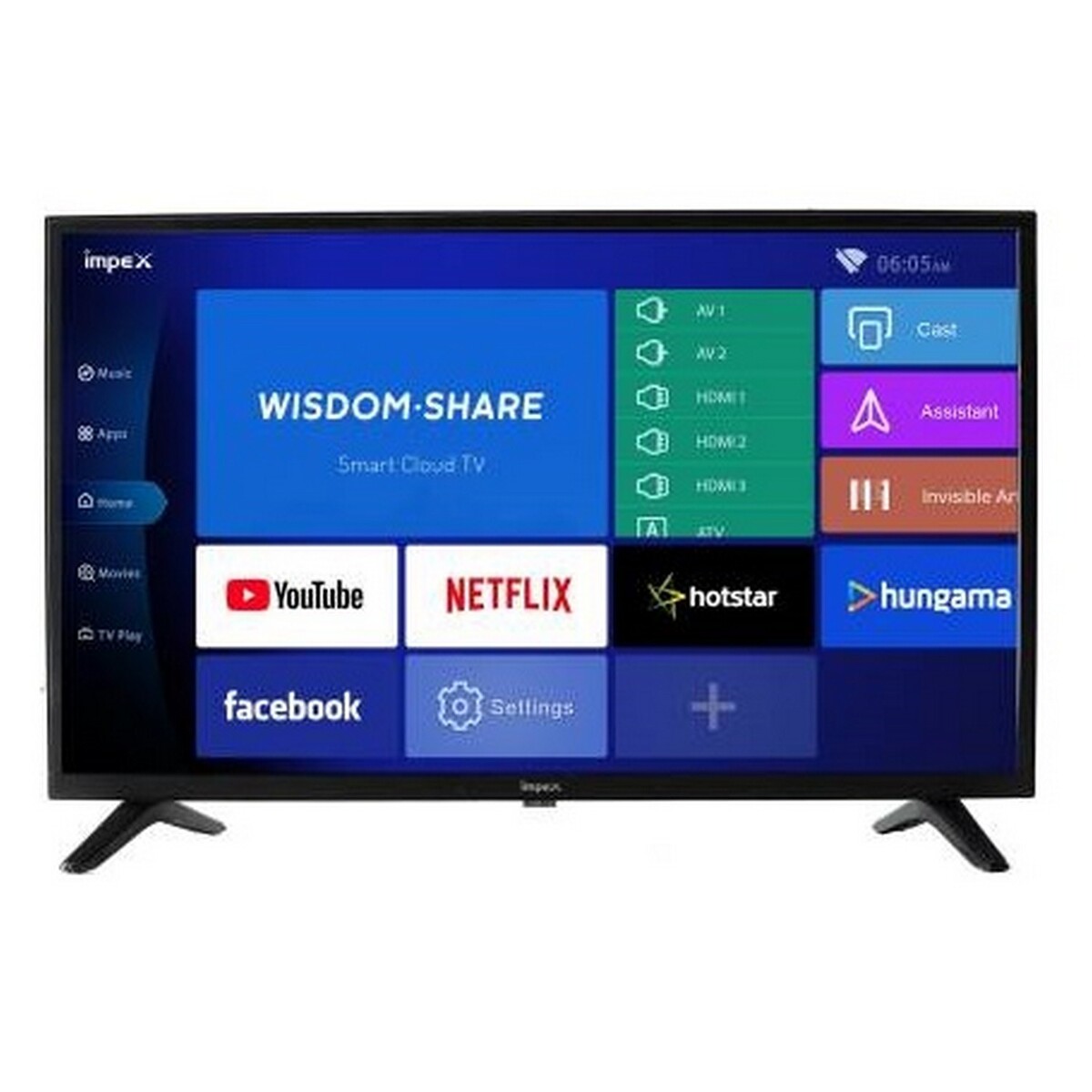 Impex HD LED Android Smart TV Platina 32"