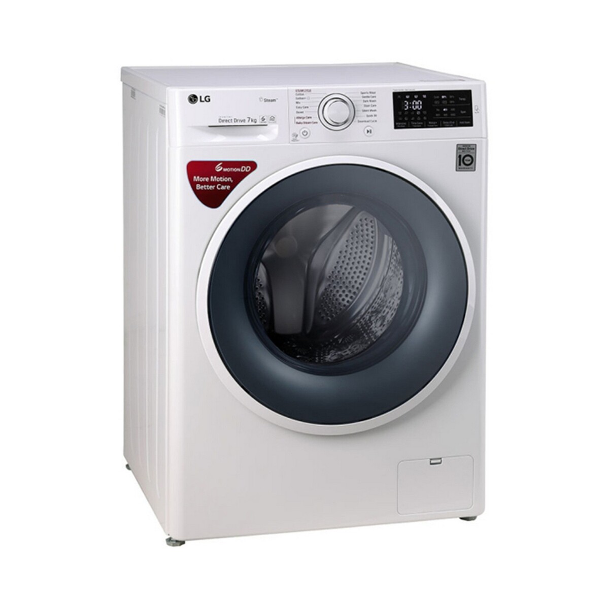 LG  Fully Automatic Front Loading Washing Machine FHT1007SNW 7 kg