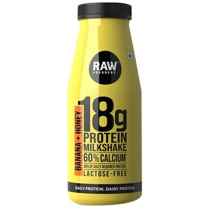 Raw Pressery Protein Milkshake banana+honey 200ml