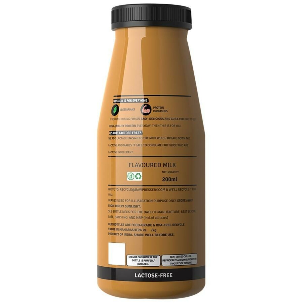 Raw Pressery Protein Milk Shake Cold Coffee 200ml
