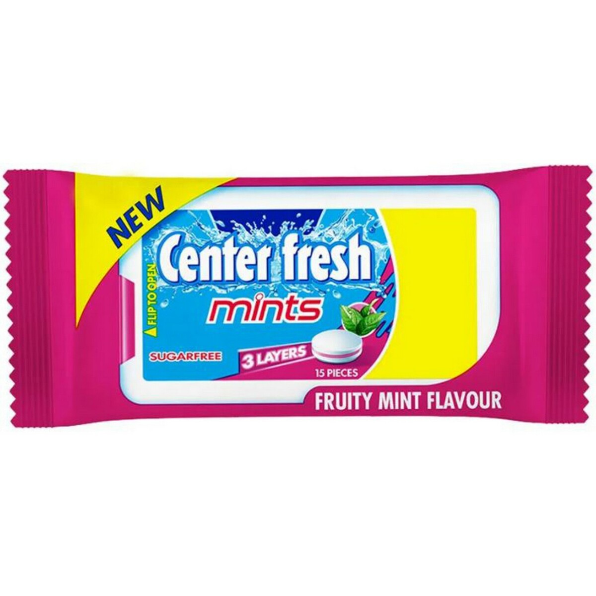 Center Fresh Mint Sugarfree Fruity Flavour 4.5 g