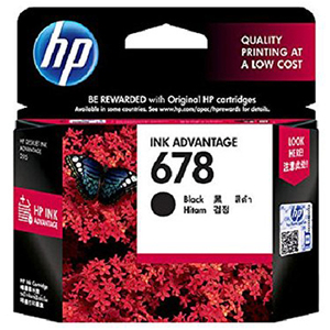 HP 678 Black Ink Advantage Cartridge CZ107AA