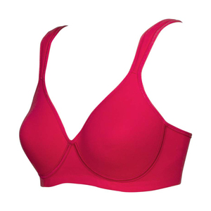 Blossom Padded Non Wired Bra with Adjustable Straps - Raspberry - C Cup