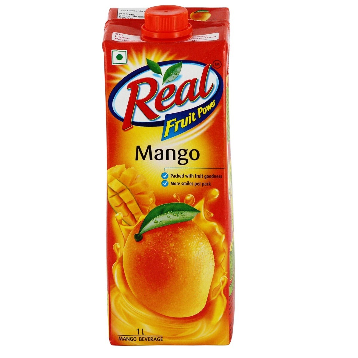 Real Fruit Power Mango Juice 1Litre