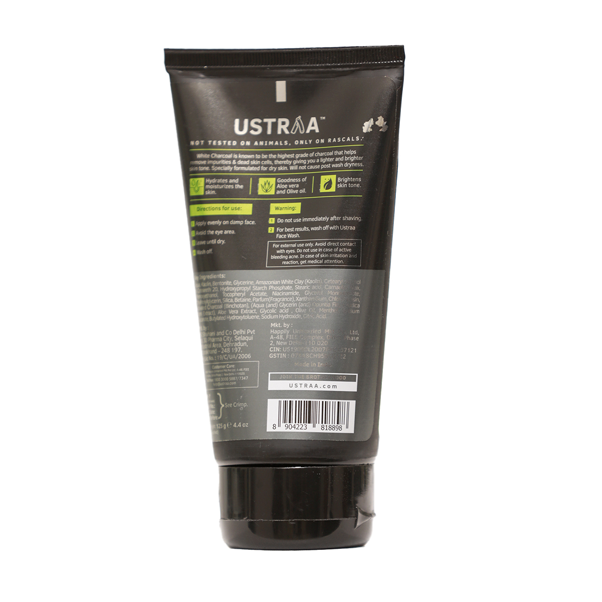 Ustraa Face Mask Dry Skin 125ml
