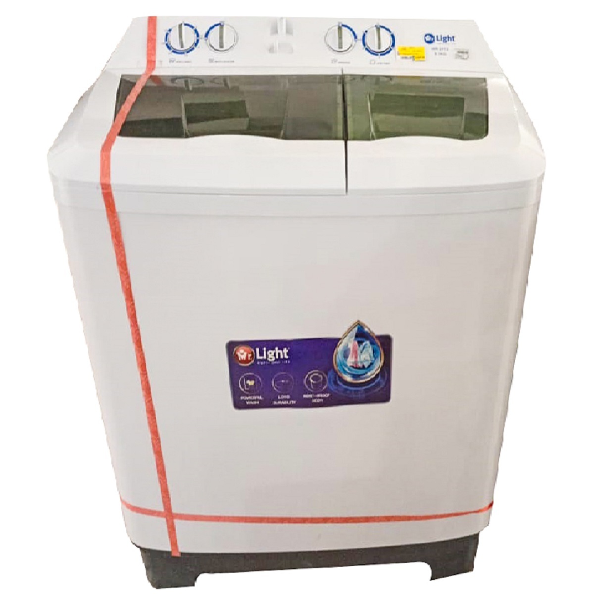Mr light Washing Machine Semi Automatic MR 2113 9.5Kg