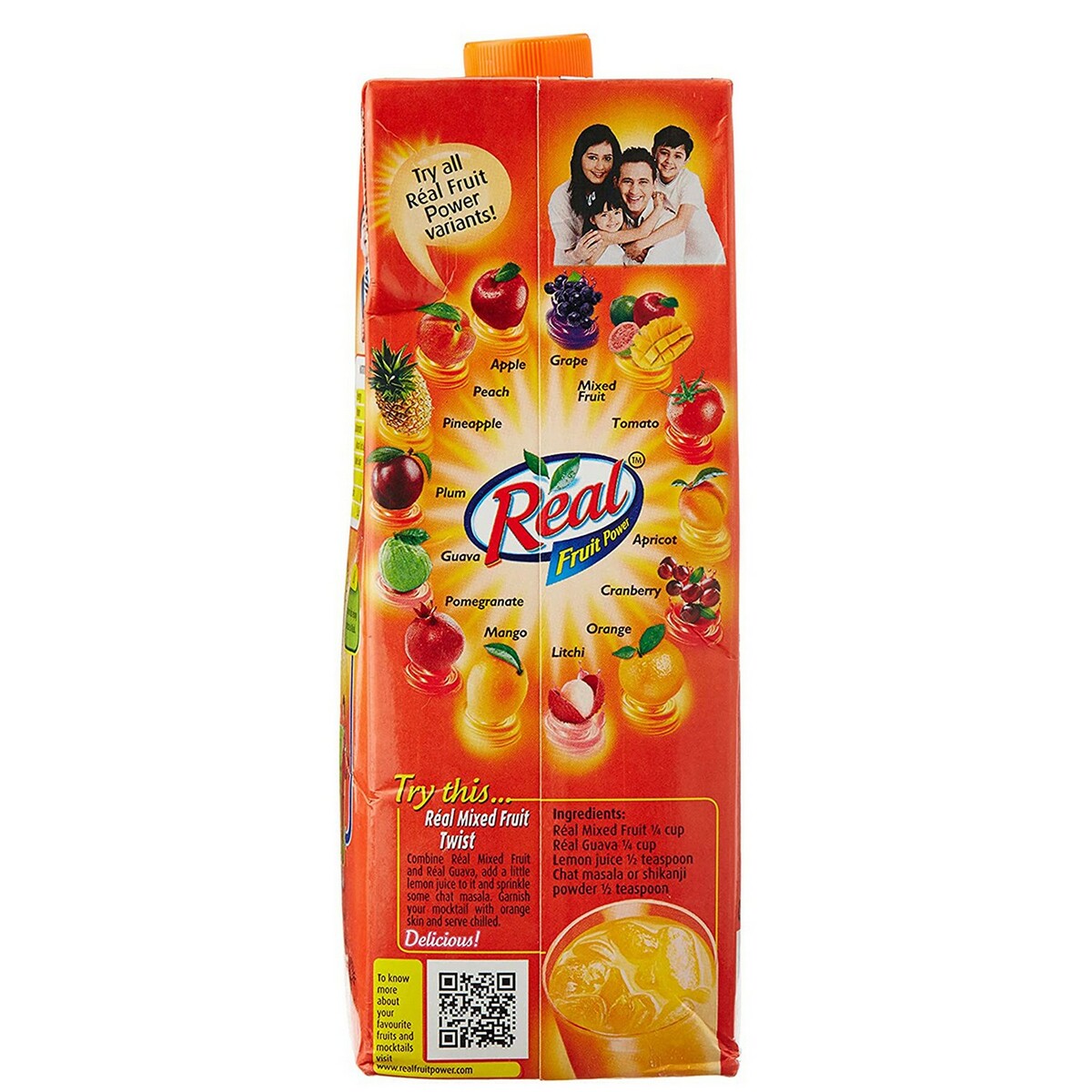 Real Fruit Power Mixed Fruit Juice 1Litre
