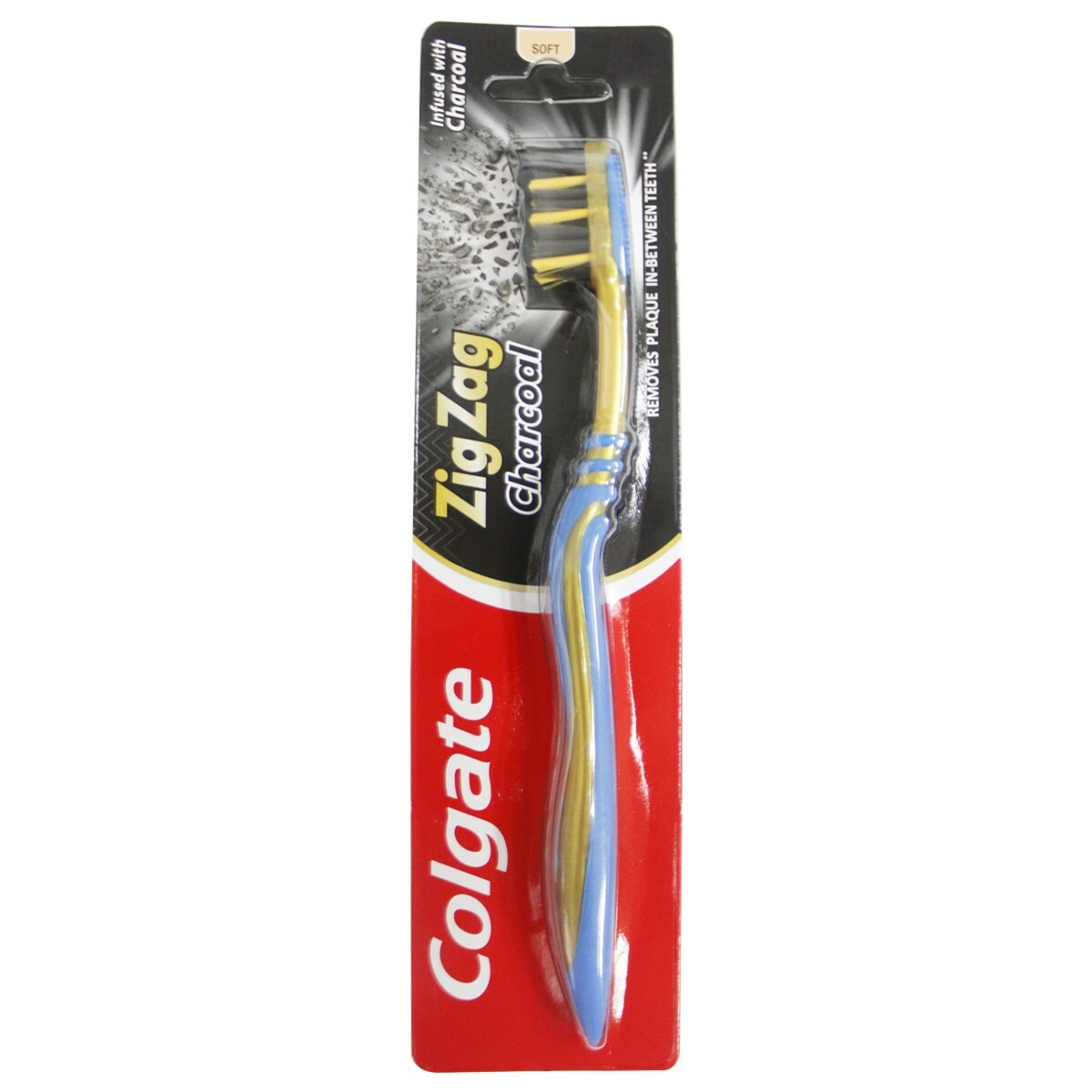 Colgate Tooth brush  Zigzag Charcoal Soft