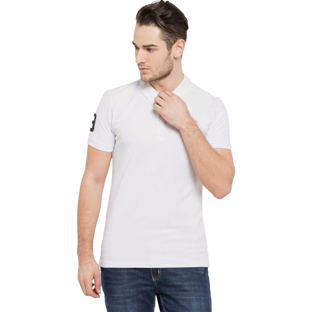 Status Quo Menpolo T-Shirt Sq-Cl-16150 White