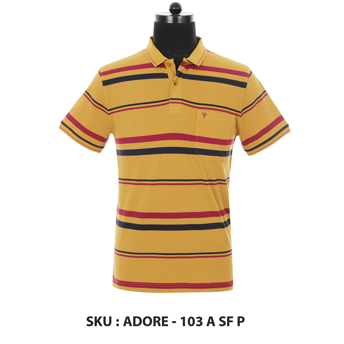 Classic Polo Mens T Shirt Adore - 103 A Sf P Yellow L