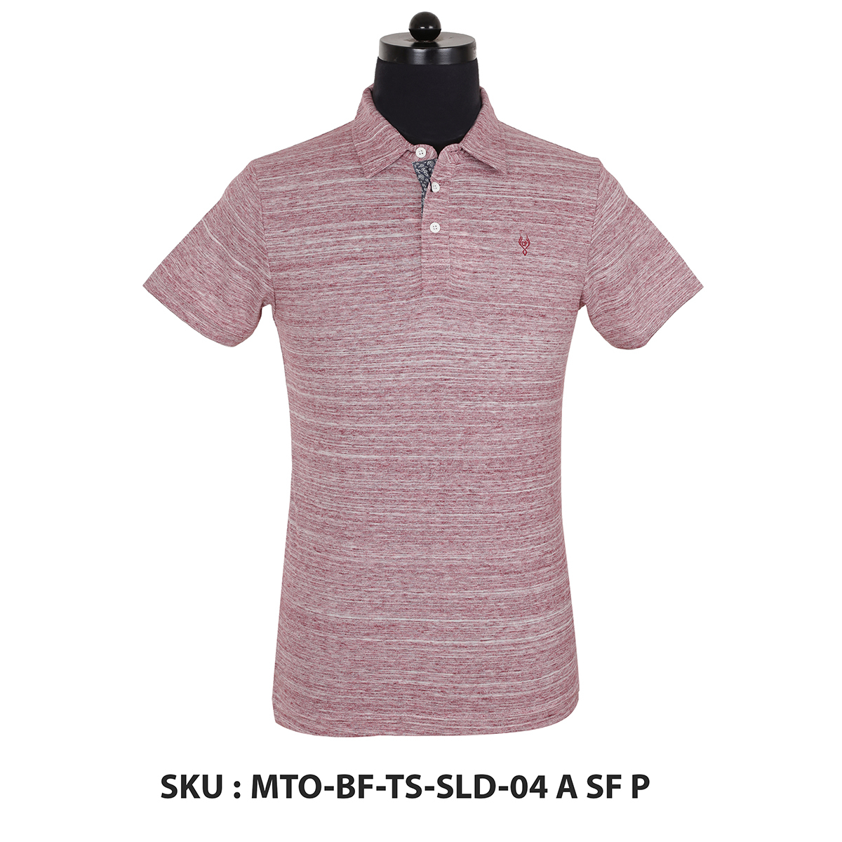 Classic Polo Mens T Shirt Mto-Bf-Ts-Sld-04 A Sf P Red S