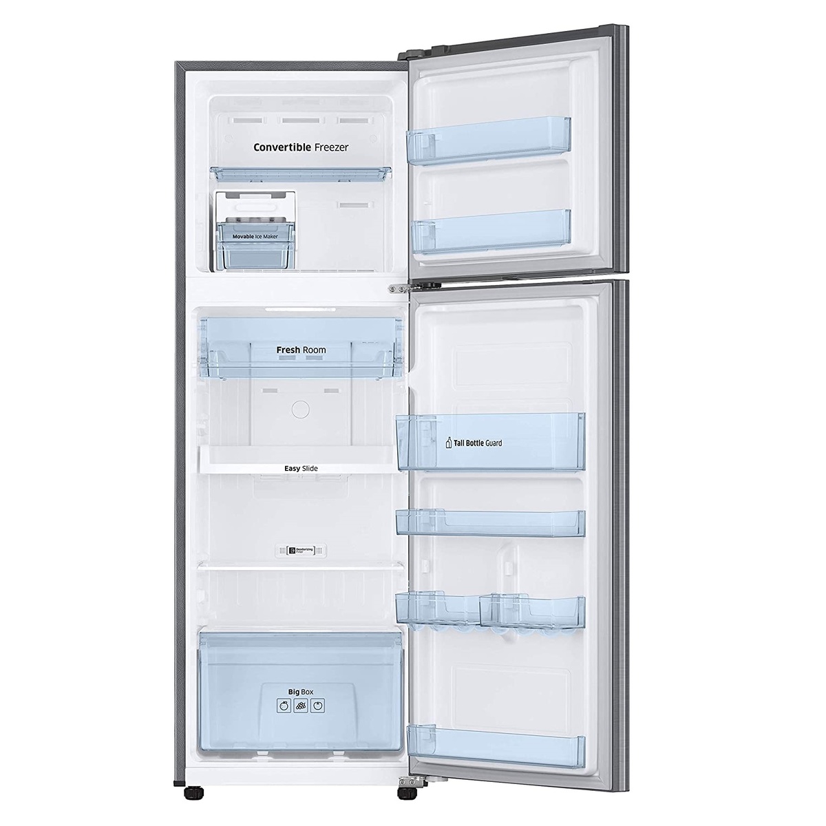 Samsung Double Door Refrigerator RT30T3743SL 275Ltr 3*