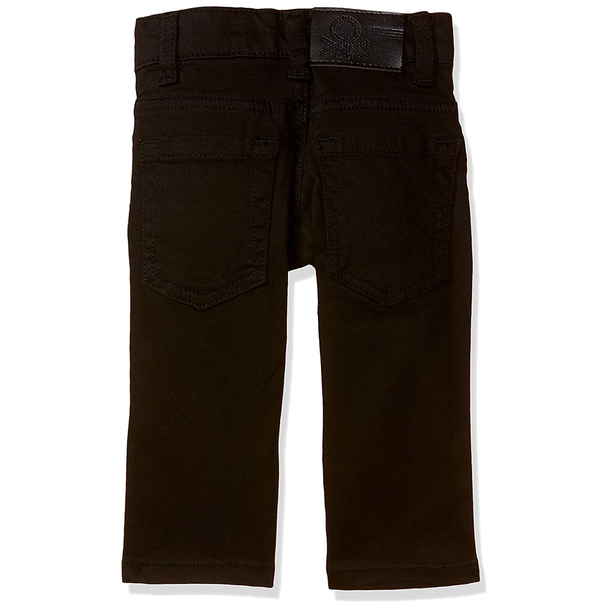 United Colors of Benetton Boy's Slim Fit Jeans- Black