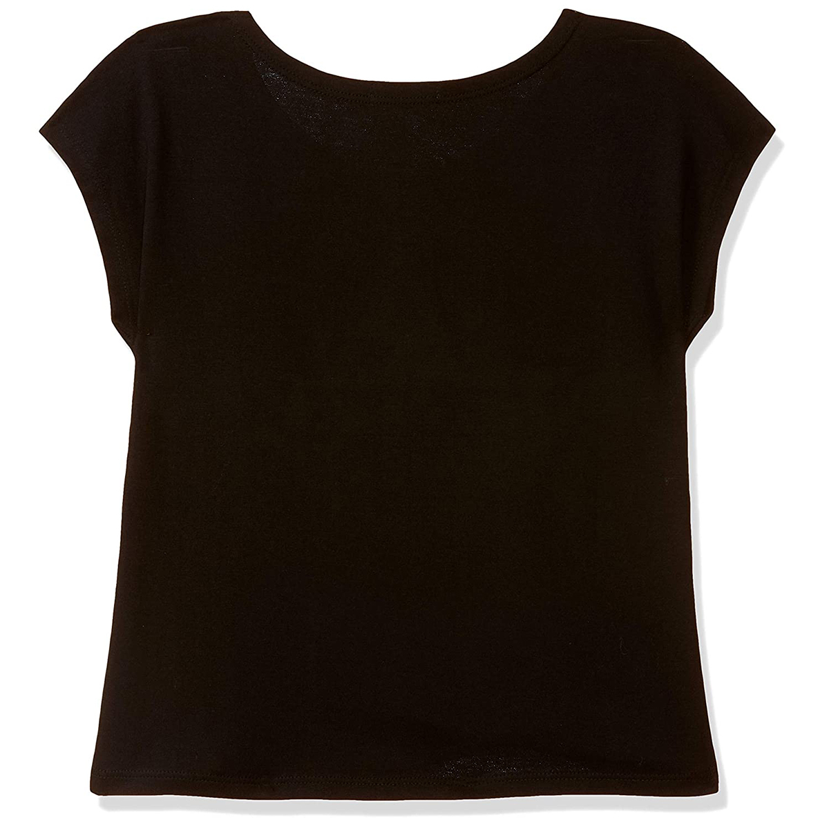 United Colors of Benetton Girl's Regular T-Shirt- Black