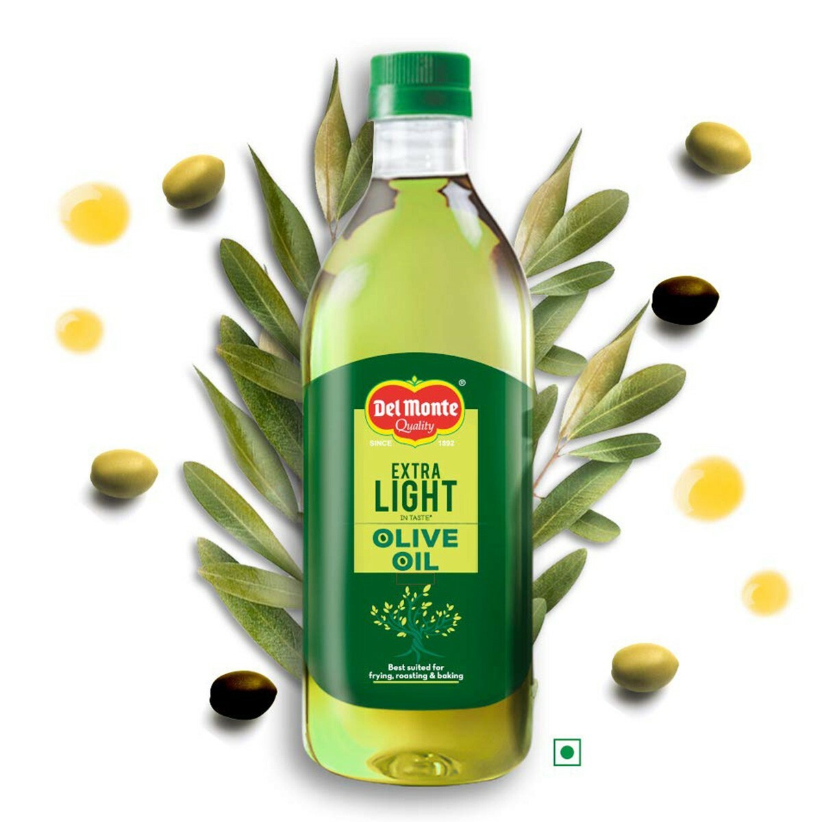Delmonte Light Olive Oil Pet Bottle 1L
