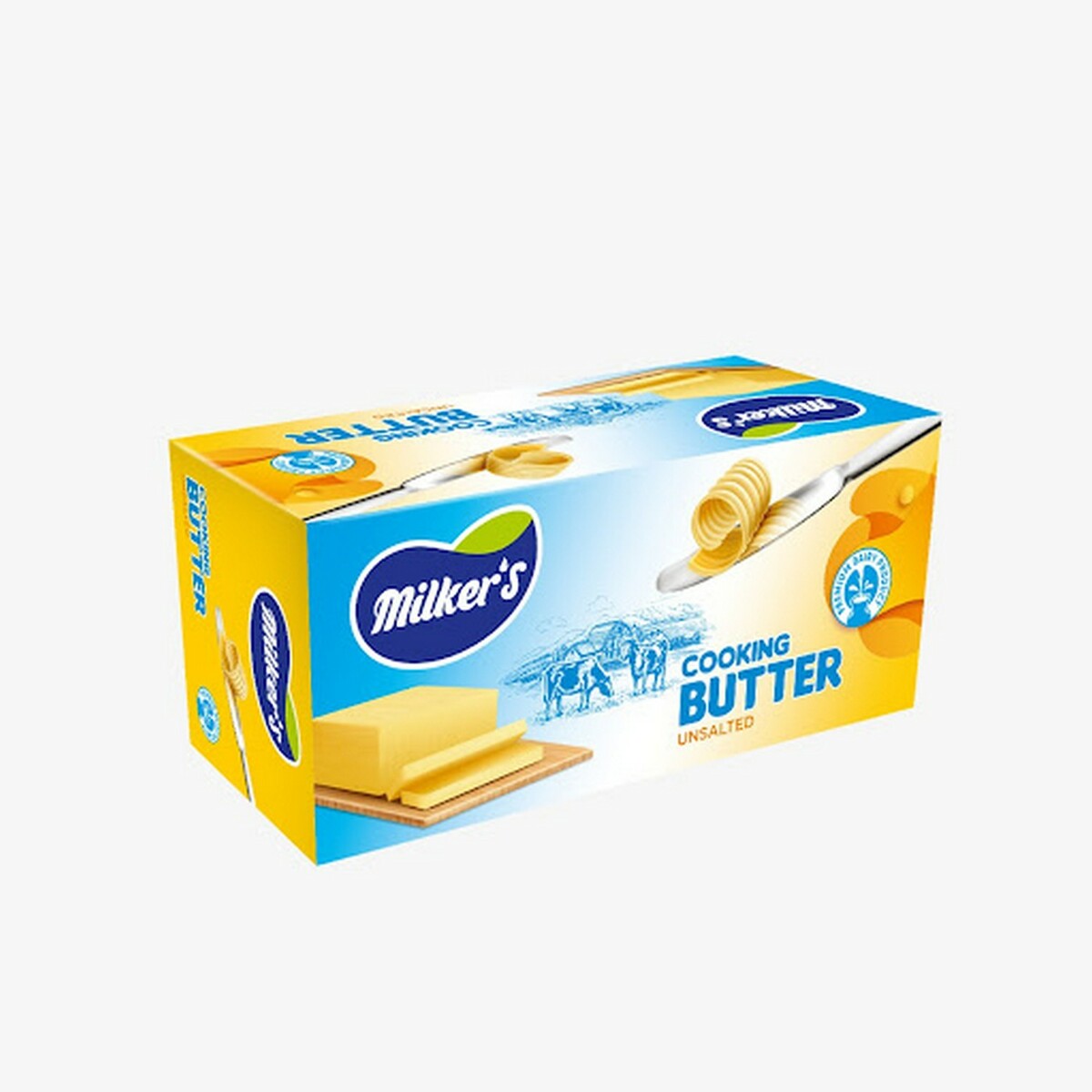 Milkers Unsalted Butter 100g