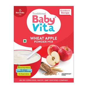 Babyvita Wheat Apple Powder Mix Refill 300g