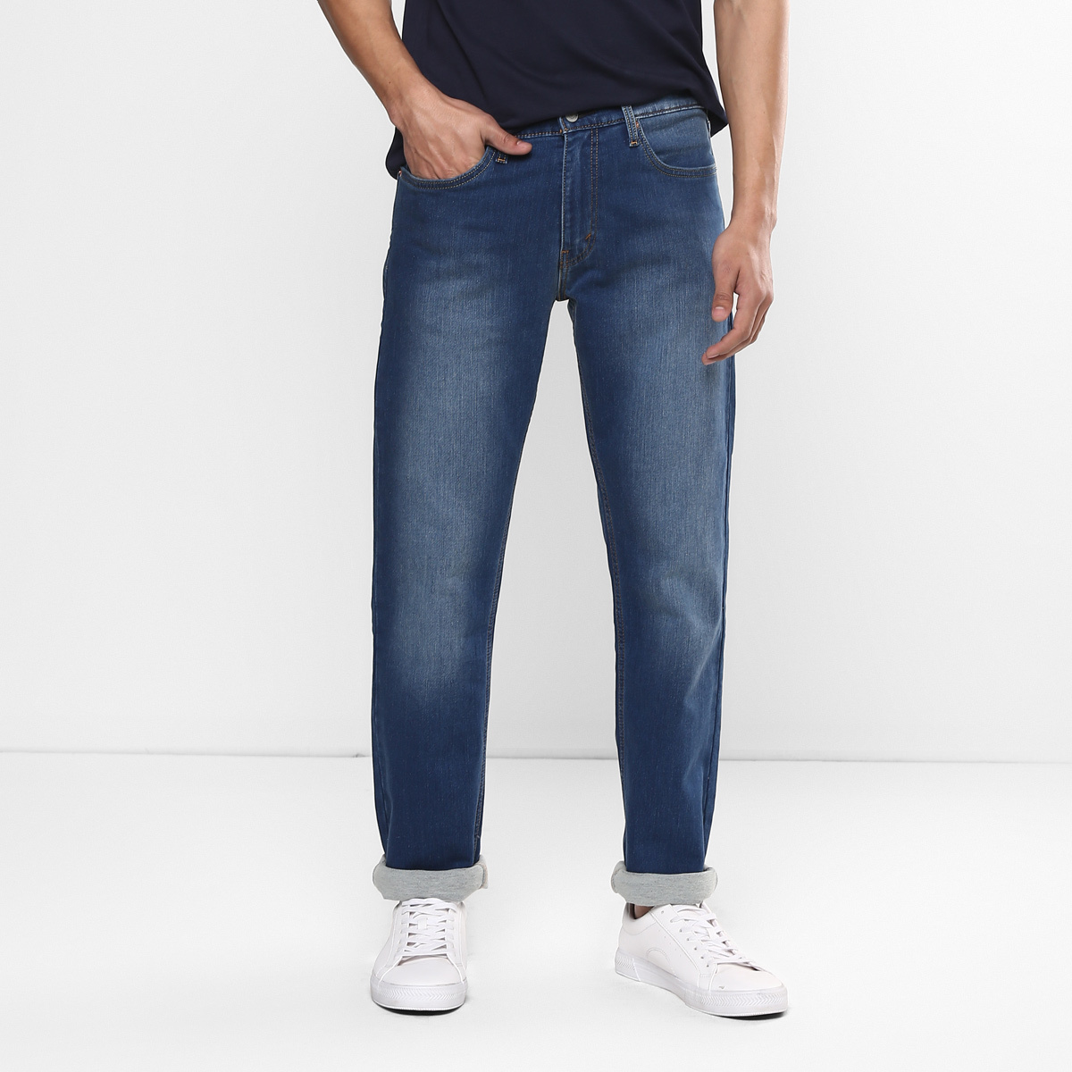 LEVIS MEN Single Length Jeans 23677-0180 Blue 34