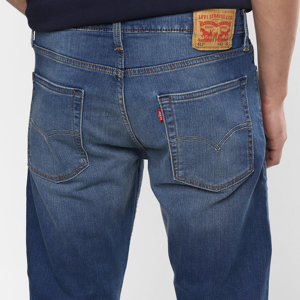 LEVIS MEN Single Length Jeans 277-0180 Blue
