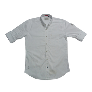 River Blue Mens Shirt  Sm-02974  Full Sleeves White